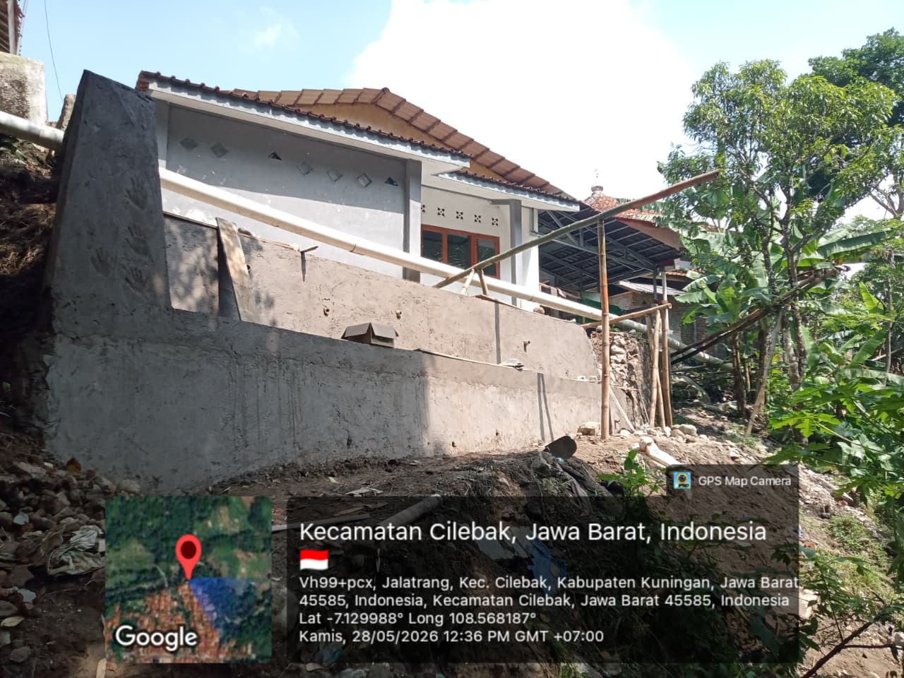 Pembangunan TPT TPA/TKA Al Fajar